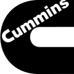 a black background with a black square